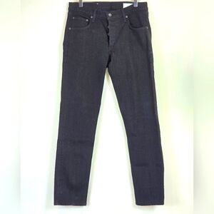 Rag & Bone Standard Issue Black Button Fly Jeans Men's Size 32